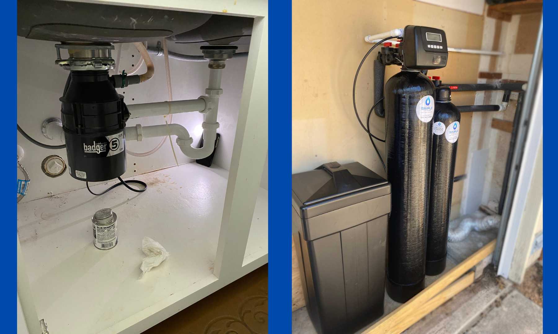 No PrePlumbing for a Water Softener No Problem with Simple Water